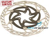 Disco semiflottante Carbon-ti X-Rotor Steel Carbon 2 diametro 180 94 gr.