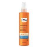 Roc Soleil Protect Lozione Spray Idratante SPF 50+ - Spray solare corpo protezione molto alta - 200 ml