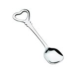 Guzzini Cucchiaino Cuore Love Key 6 pezzi in acciaio 18/10 in confezione Nylon