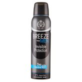 BREEZE DEO SPRAY MEN INVISIBLE 150