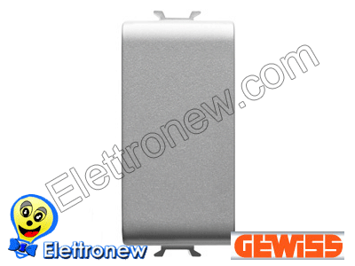 GEWISS CHORUS TITANIO FALSO MODULO GW14195