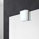 Lampada per specchio con LED quadrata naturale e potenza 4 W