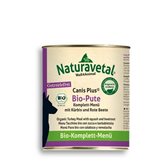 NATURAVETAL - TACCHINO BIO ZUCCA E BARBABIETOLA - PESO : 820gr