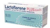 Lactoflorene PLUS bimbi - Integratore a base di fermenti lattici vivi - 6 flaconcini