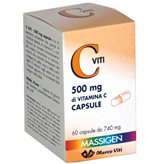 Massigen C Viti 500mg di Vitamina C Interatore Alimentare 60 Capsule