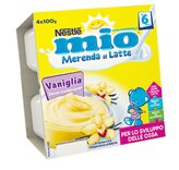 mio Merenda al Latte Nestlé Vaniglia 4x100g