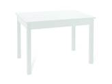 Cuneo tavolo allungabile bianco frassinato 110 x 70 cm