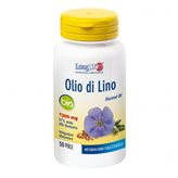 LongLife Olio Lino Bio Integratore Alimentare 50 Perle