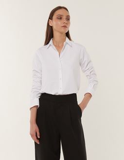 Camicia Bianco Active Tinta Unita