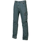 Jeans da Lavoro Stretch Elasticizzati Multitasche U-Power Traffic ST071RJ - Taglia : 54