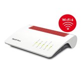 FRITZBox 7590 AX wireless router Gigabit Ethernet Dualband 2.4 GHz  5 GHz White