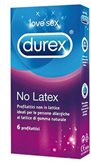 DUREX NO LATEX 6 PEZZI