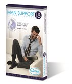 Man Support 18 Gambaletto 18-20 mmHg Gloria Med® Colore Nero Taglia 3