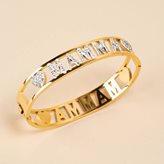 Bracciale Rigido Manetta Gold "Mamma" David Jewels