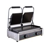 [OFFERTA] Piastra panini doppia Liscia/Liscia 520x365x210h mm per Bar Pub Ristorante