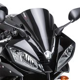 PLEXIGLASS PUIG RACING PER YAMAHA R6 2006/2007 COLORE NERO