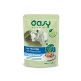 Oasy straccetti in salsa puppy pollo e riso 100gr