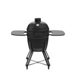 BBQ A CARB./AFFUM. KAMAL D.59,5CM BLACK MAT C/TELO