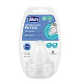 Physio Tettarella Anti-Colica Chicco 6m+ 2 Tettarelle