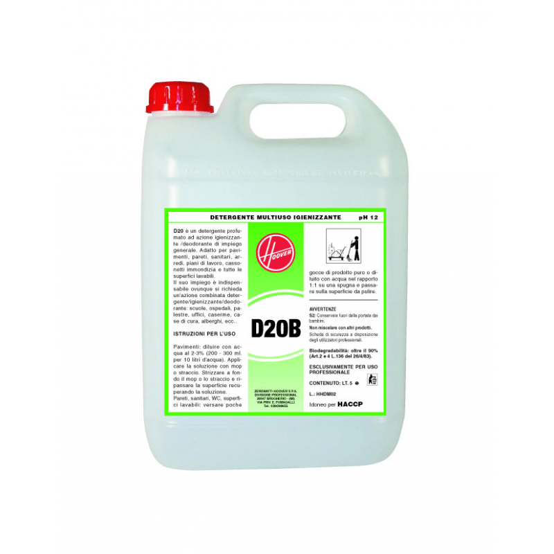 Detergente igienizzante multiuso D20B