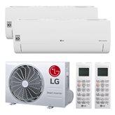 Acondicionador de aire de Doble Split LG LIBERO SMART 12000+12000BTU WIFI R32++/A+