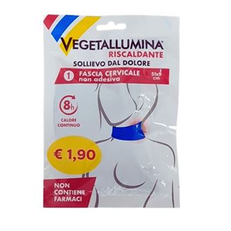 Vegetallumina Fascia Cervicale Riscaldante 51 x 9cm Non Adesiva 1 Pezzo