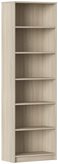 Libreria 190 cm Rovere con 6 ripiani serie Stoccolma - Colore : Rovere chiaro