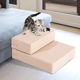 Scaletta per Cani e Gatti Materassino 2 in 1 Beige 67x39x10cm