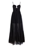 Fracomina  Abito Long Dress Black - Taglia : M