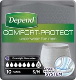 Kimberly Depend Comfort Uomo Slip S/M Super