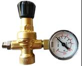 Gas regulator for throwaway bottle ( Argon e Argon +CO²) - Number of manometers : 2