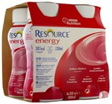 Nestlé Health Science Resource Energy Fragola Bevanda Ipercalorica E Iperproteica 4 x200ml