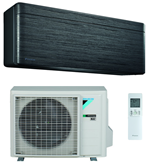 Climatizzatore Condizionatore Daikin Stylish Blackwood 12000 Btu Monosplit Inverter R-32 Wi-Fi A+++/A+++