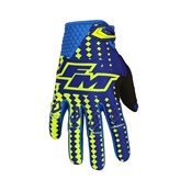 FM X25 Power - Giallo/Celeste/Blu (Taglia Guanto: M)