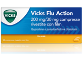 Vicks Flu Action 12 Compresse 200+30mg