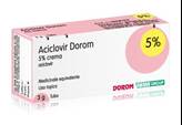 Aciclovir Dorom 5% Crema 3G - Trattamento Herpes Simplex