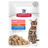 Hill's Gatto Science Plan Adulto Light Pesce Oceanico Busta 85 Gr