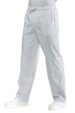 Pantaloni Unisex Bianco in Cotone per Medico Infermiere o Farmacia Taglie Forti 3XL 4XL 5XL - XXXXXL / 5XL
