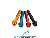 Vite Carbon-ti ergal colorata M6x35 testa conica