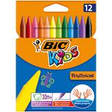 Plastidecor bic kids - 12 pezzi/12 colori