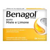 Benagol 24 Pastiglie Gusto Miele E Limone - 6+ Anni