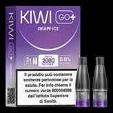 Grape Ice Kiwi GO+ Pod Precaricate Kiwi Vapor 2ml - 2 pezzi (Nicotina: 20 mg/ml - ml: 2)