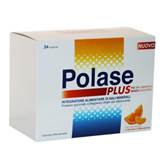 Polase Plus 24 Buste Effervescenti Gusto Arancio e Mandarino - Integratore alimentare di sali minerali