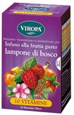 Viropa-10 Vitamine Vitamintee Lampone Di Bosco Infuso Alla Frutta Con Vitamine 15 Bustine