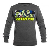 VR46 Felpa Guanti - Grey - Taglia : XXL