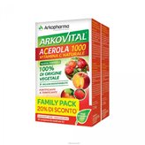 Arkovital Acerola 1000 Pack Family 60 Compresse