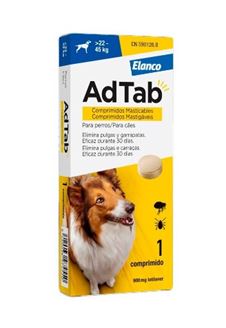 Adtab Antiparassitario per Cani 22-45kg - 3 compresse da 900mg