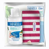 Saugella Dermoliquido Con Pochette Riviera Summer Edition Omaggio 500ml