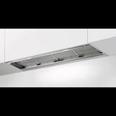 Electrolux KFEC12X - Cappa anticondensa integrata con veletta 120 cm, Comandi: pulsantiera elettronica, Regolazione motore a 3 velocità + 1 intensiva, Filtri in metallo antocondensa lavabili, Luce LED dimmerabile