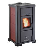 STUFA A LEGNA V-STEEL 6,7KW BORDEUX